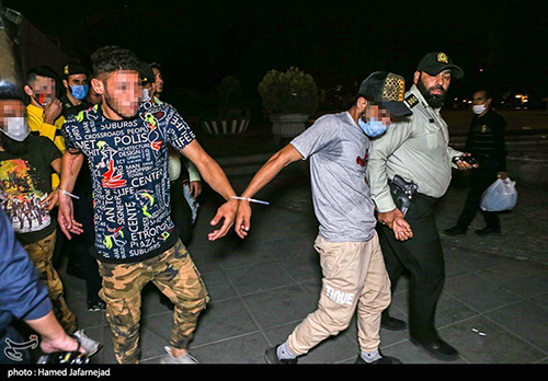بازداشت اراذل و اوباش پارک دانشجو