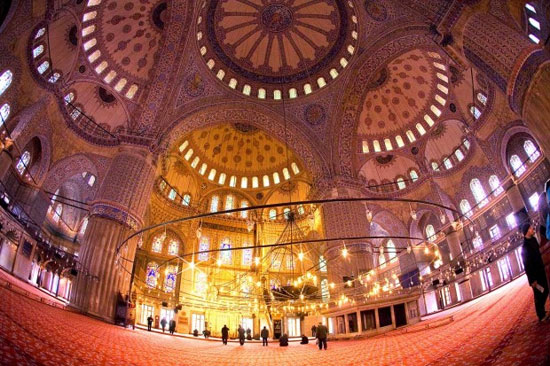 مسجد آبی در استانبول ترکیه +عکس