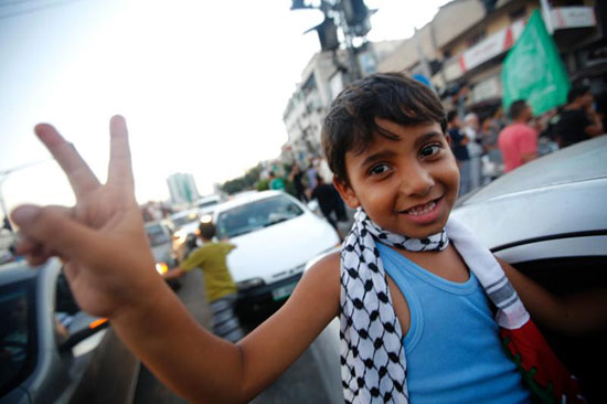 عکس: جشن و شادمانی در غزه
