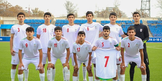 تیم زیر ۱۵ سال ایران، قهرمان آسیای مرکزی شد