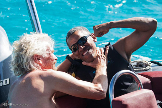 تعطیلات اوباما در جزایر کارائیب