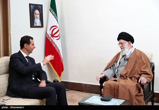 دیدار رئیس‌جمهوری سوریه با مقام معظم رهبری