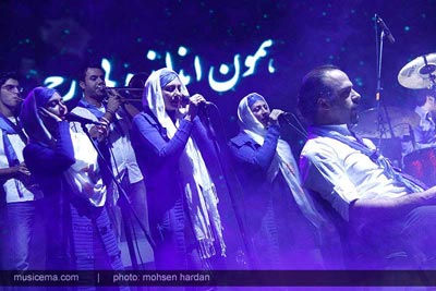 عکس هایی زیبا از کنسرت احسان خواجه‌امیری