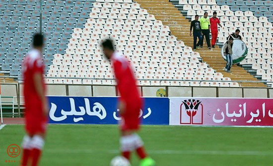 عکس: برتری پرسپولیس برابر راه آهن