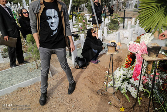 خاکسپاری لوون هفتوان با حضور چهره‌های سینما