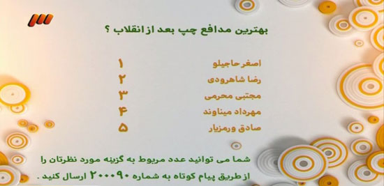 مجتبی محرمی بهترین مدافع چپ ایران شد