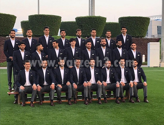 رونمایی از لباس تیم ملی در امارات