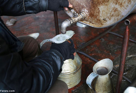 عکس: تجارت نفتی داعشی ها