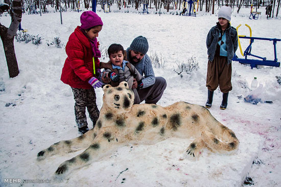 جشنواره آدم برفی مریوان