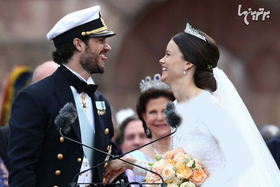 یک گارسون، عروس ملکه سوئد شد +عکس