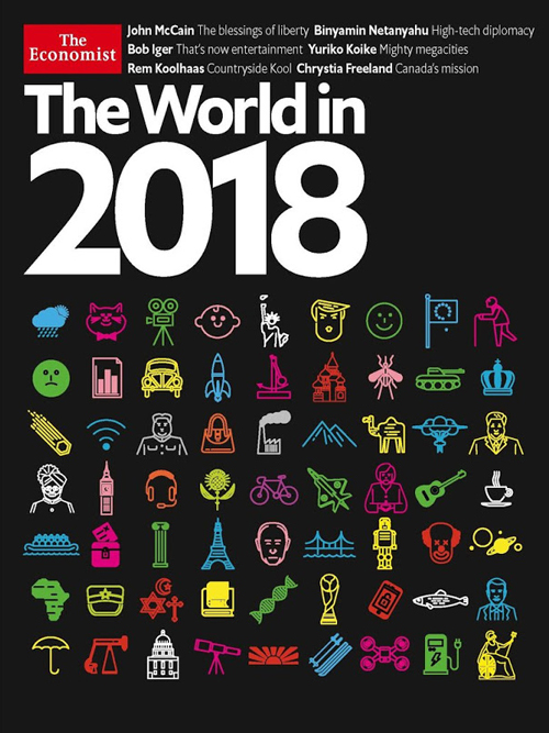 ۱۲ پیش بینی «اکونومیست» درباره سال ۲۰۱۸