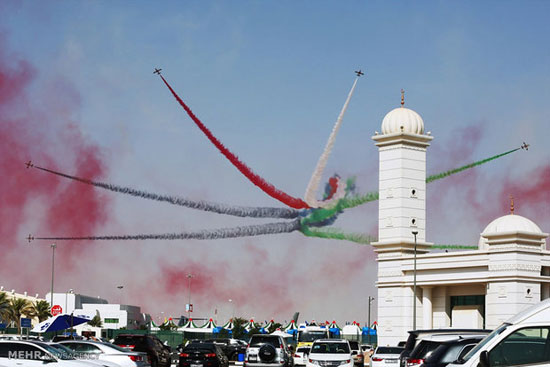 عکس: نمایشگاه محصولات هوایی دوبی