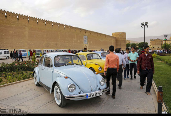 همایش خودرو‌های «فولکس» در شیراز