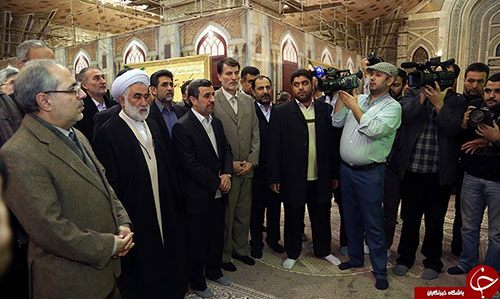 عکس: احمدی نژاد آمد