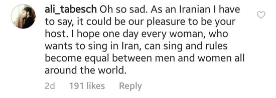 عذرخواهی اینستاگرامیِ ایرانی‌ها از جاس استون