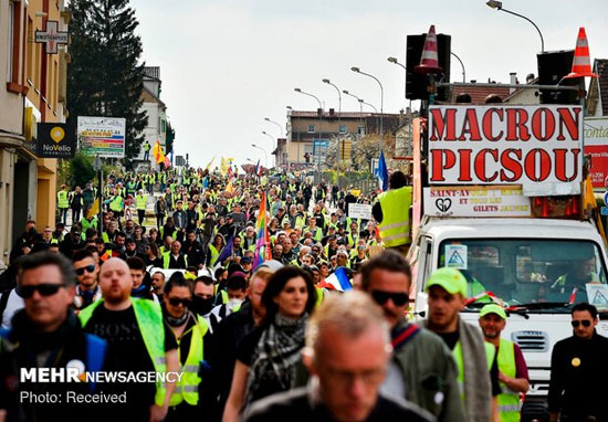 بیست و یکمین تظاهرات جلیقه زرد‌ها در فرانسه‎