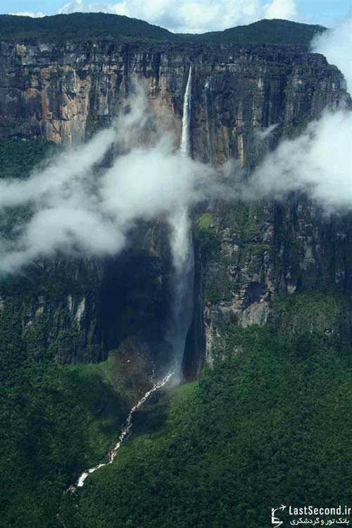طولانی‌ترین و زیباترین آبشار جهان