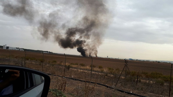 سقوط جنگنده F18 در نزدیکی مادرید