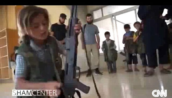 اردوی آموزشی داعش برای کودکان! +عکس