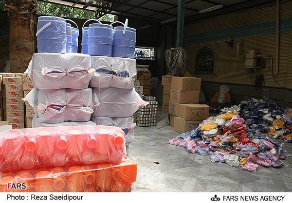 عکس؛ ارسال کمک‌ آبی ها به مناطق زلزله زده