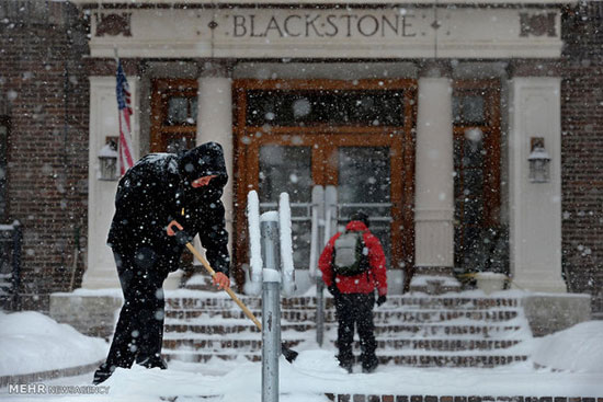 عکس: برف و سرما در آمریکا