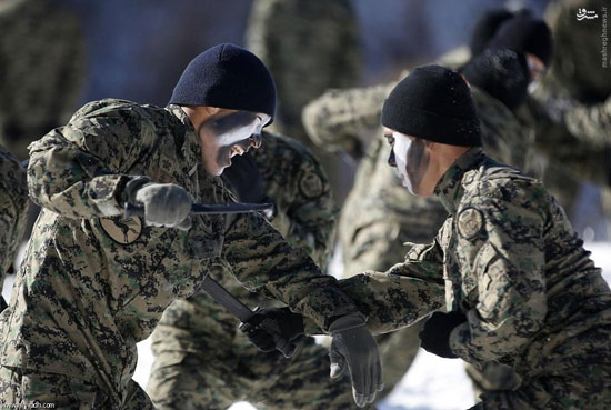 عکس: تمرینات عجیب یگان ویژه کره جنوبی