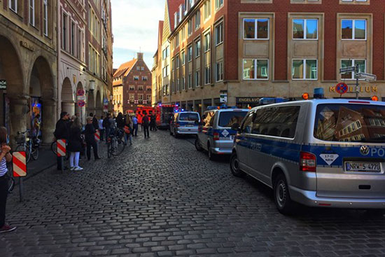 حمله با خودرو به عابران پیاده در آلمان
