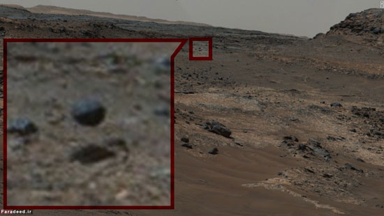 تصاویری عجیب و حیرت‌انگیز از مریخ!