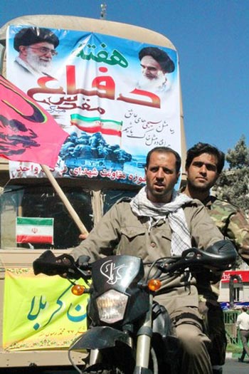 عکس: اعزام نمادین نیرو به جبهه