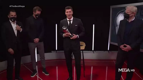 «لواندوفسکی» بهترین بازیکن مرد سال فیفا شد