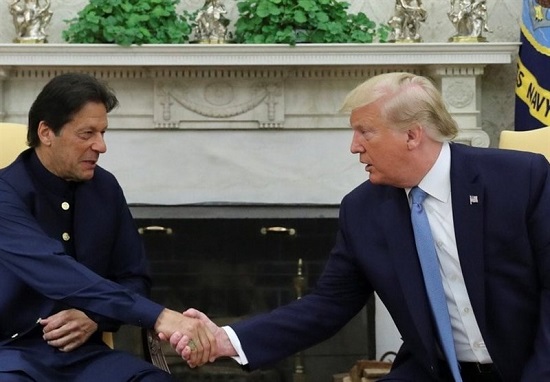 دیدار ترامپ با نخست‌وزیر پاکستان