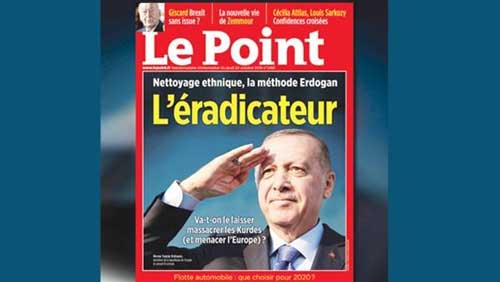 جنجال انتشار عکس اردوغان روی مجله فرانسوی