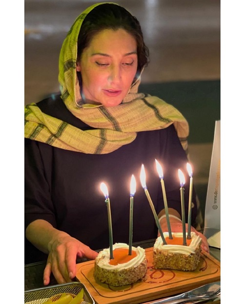 جشن تولد ۴۹سالگی هدیه تهرانی