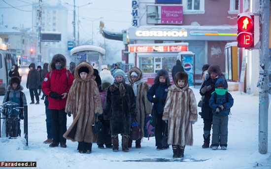 عکس: زندگی در سردترین شهر جهان