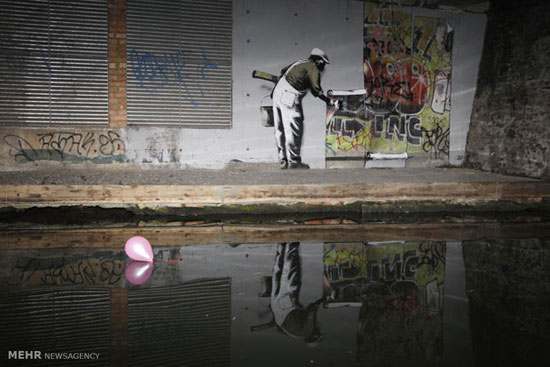 هنر خیابانی «بنکسی» +عکس