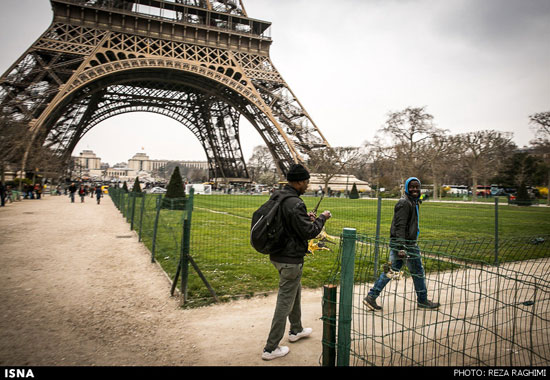 عکس: نماهایی از برج ایفل در پاریس