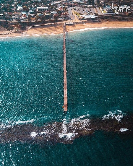 تصاویر هوایی خیره کننده از ساحل جنوبی استرالیا
