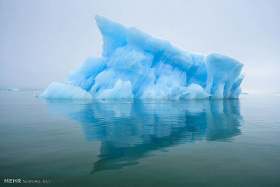 کوه های یخ 3 هزار ساله‎