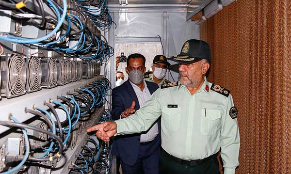 کشف بزرگترین مزرعه استخراج رمزارز در تهران