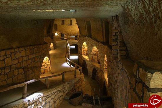 شهر زیرزمینی 2500 ساله در ایران!