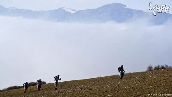جاذبه های کوهنوردی در کوه لاکمر
