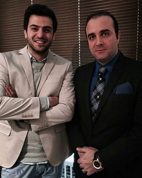 عکس: علی ضیا در کنار خواننده‌ «شهرزاد»