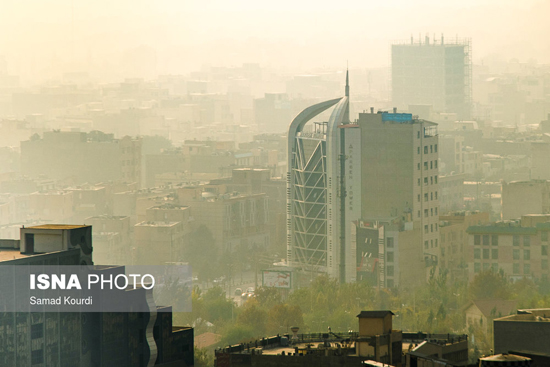 تصاویری از آلودگی هوا در کرج