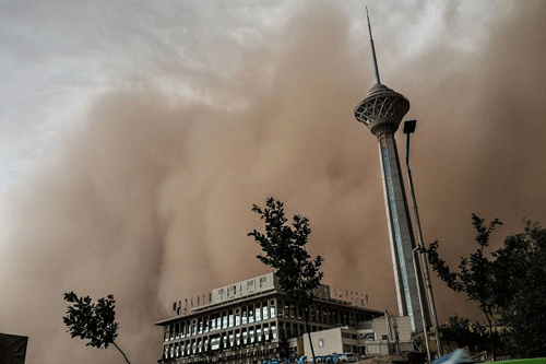 طوفانی که هواشناسی را با خودش برد!