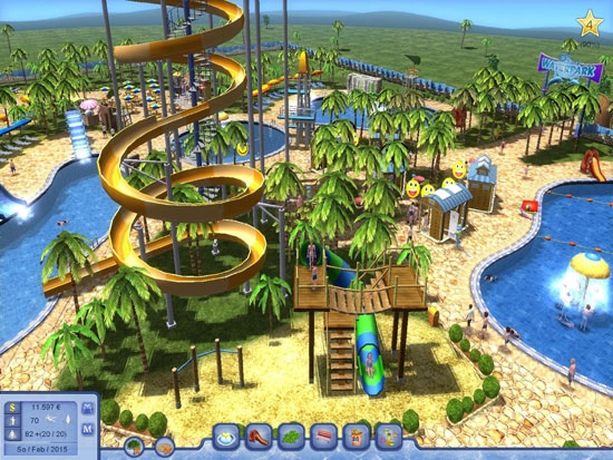 دانلود بازی استراتژیک Waterpark Tycoon برای PC