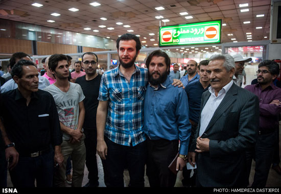 عکس: استقبال از شمشیر باز ایرانی در تهران