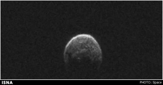 عبور یک سیارک بزرگ از کنار زمین +عکس