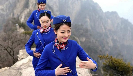 آموزش های عجیب به کادر پرواز در چین!