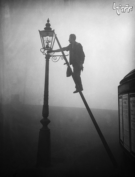 عکس های مه آلود از لندن اوایل قرن بیستم