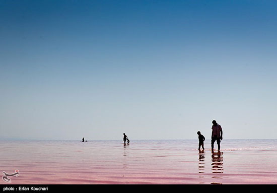 تصاویری زیبا از دریاچه ارومیه